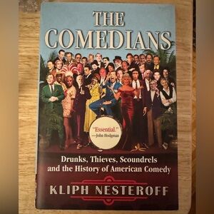Signed, Hardcover, New, The Comedians Book by Kliph Nesteroff